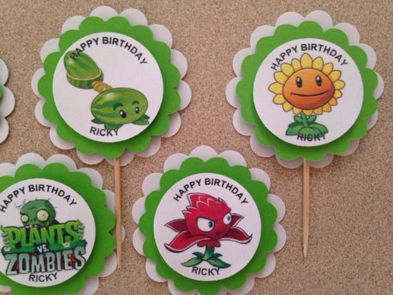 plants-vs-zombies-personalized-cupcake-toppers