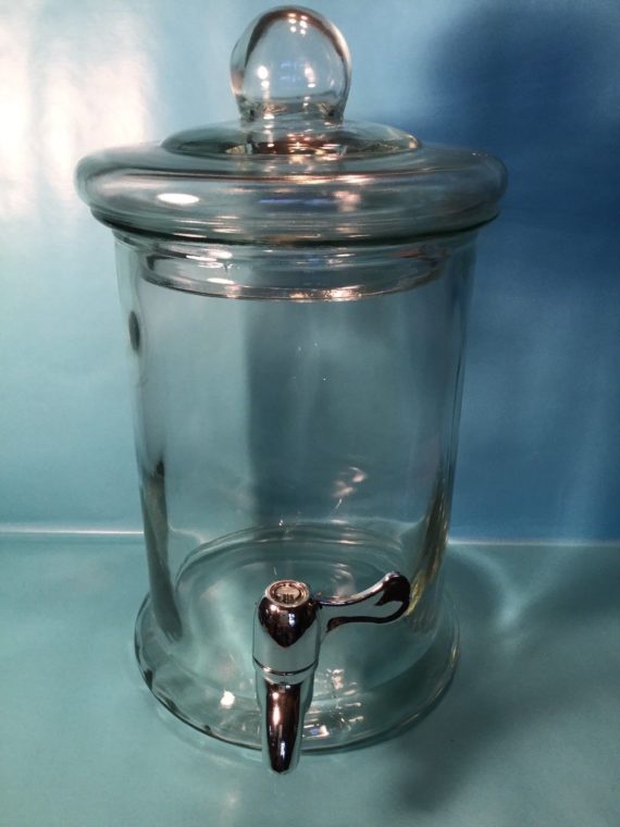 glass-apothecary-jar-water-infuser-with-dispenser-and-glass-knob-lid
