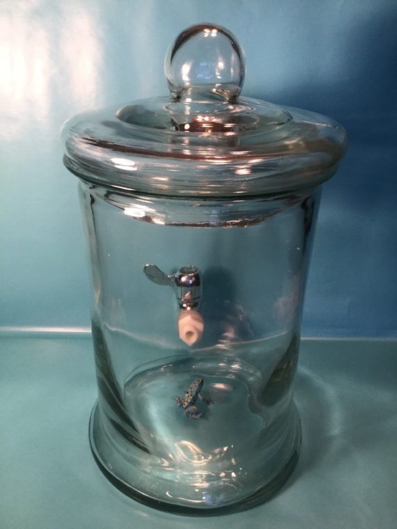 glass-apothecary-jar-water-infuser-with-dispenser-and-glass-knob-lid
