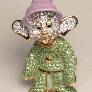 Limited Edition Dopey Walt Disney Arribas Brothers Swarovski Jeweled Figurine