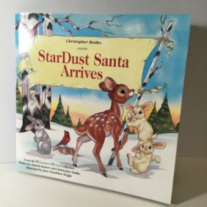 Christopher Radko Childrens Book StarDust Santa Arrives 1998 1st Printing