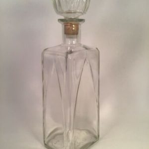 James Martin & Co Ltd Vintage Glass Bottle & Stopper Scotland