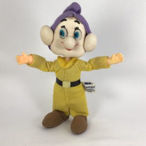 Vintage Dopey Gund Felt Doll Gunderful Creations Walt Disney