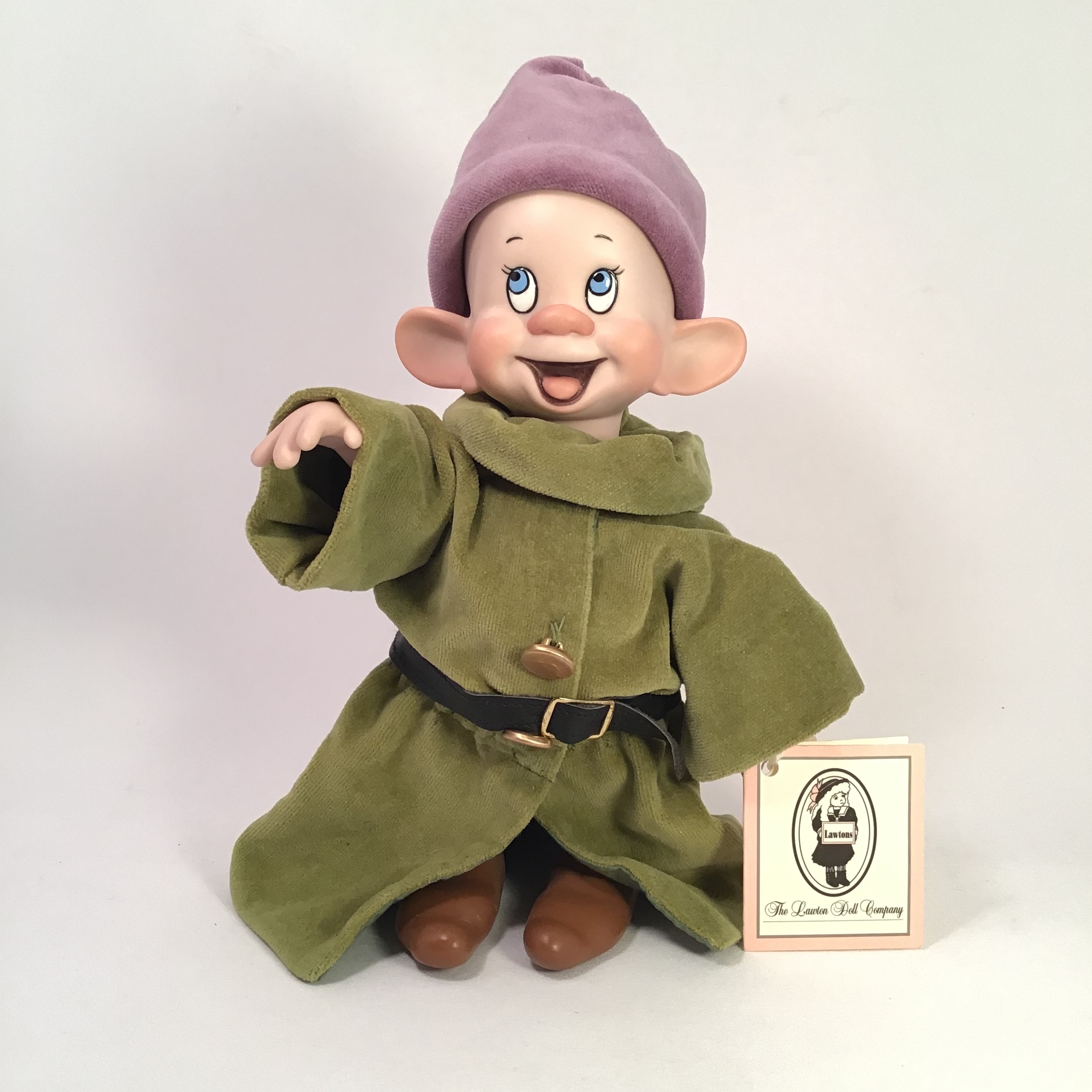 Wendy Lawton Limited Edition Dopey Porcelain Doll Walt Disney Snow White and the Seven Dwarfs