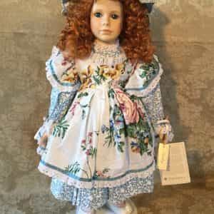 Limited Edition Thelma Resch Porcelain Doll Ansley