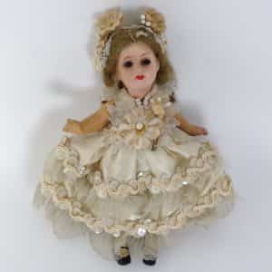 Armand Marseille 390 16/0 Germany Bisque Head & Compo Limbs Doll