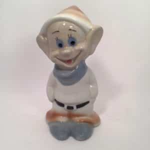 Mudito Dopey Porcelain Figurine Walt Disney Productions Made in Spain