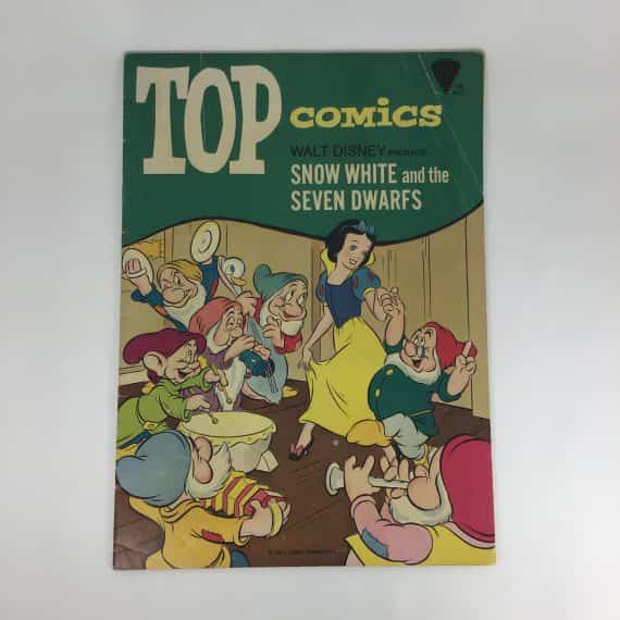 Top Comics 1944 Walt Disney Snow White and the Seven Dwarfs Comic Book 4th Printing