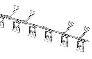 6 Row – Case IH 2600/4200/4400 Series G4 Stalk Stomper Kit W/Toolbar