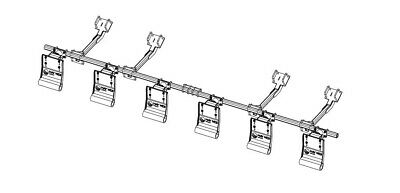 6 Row – Case IH 2600/4200/4400 Series G4 Stalk Stomper Kit W/Toolbar