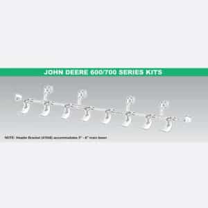 18 Row – John Deere 600/700 QD2 Stalk Stompers – 9" Shoes (Kit) W/ Toolbar