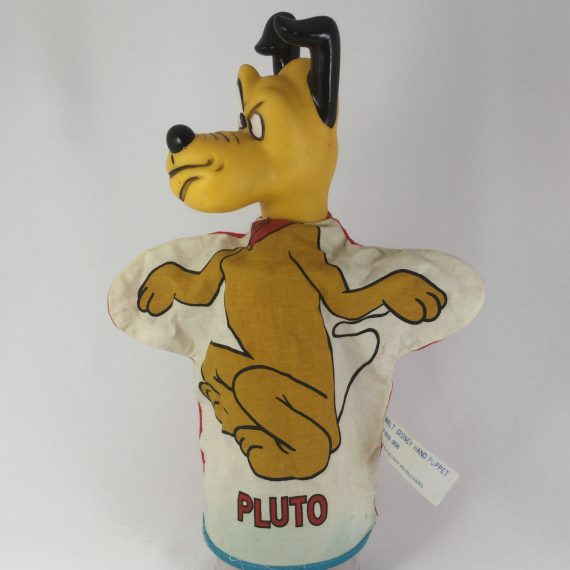 Vintage Walt Disney Productions Evil Pluto Hand Puppet