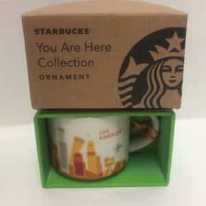 New Starbucks Ornament Los Angeles You Are Here Ornament Espresso Mini Mug