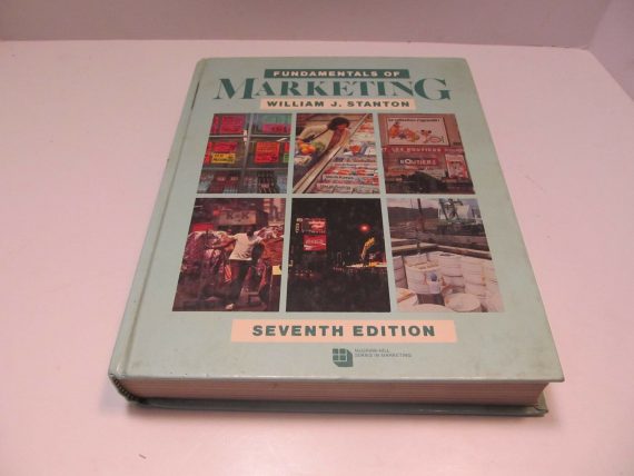 1984 Fundamentals of Marketing Seventh Edition Hard cover Textbook