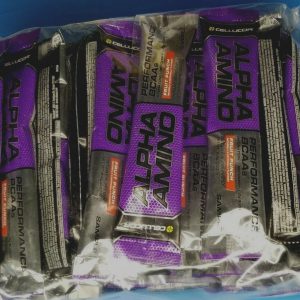 600 Servings Cellucor Alpha Amino Workout Recovery Fruit Punch single serv pouch