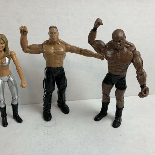 the rock wrestling figure