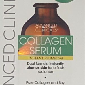 Advanced Clinicals Collagen Serum 1.75 oz. Instant Plumping