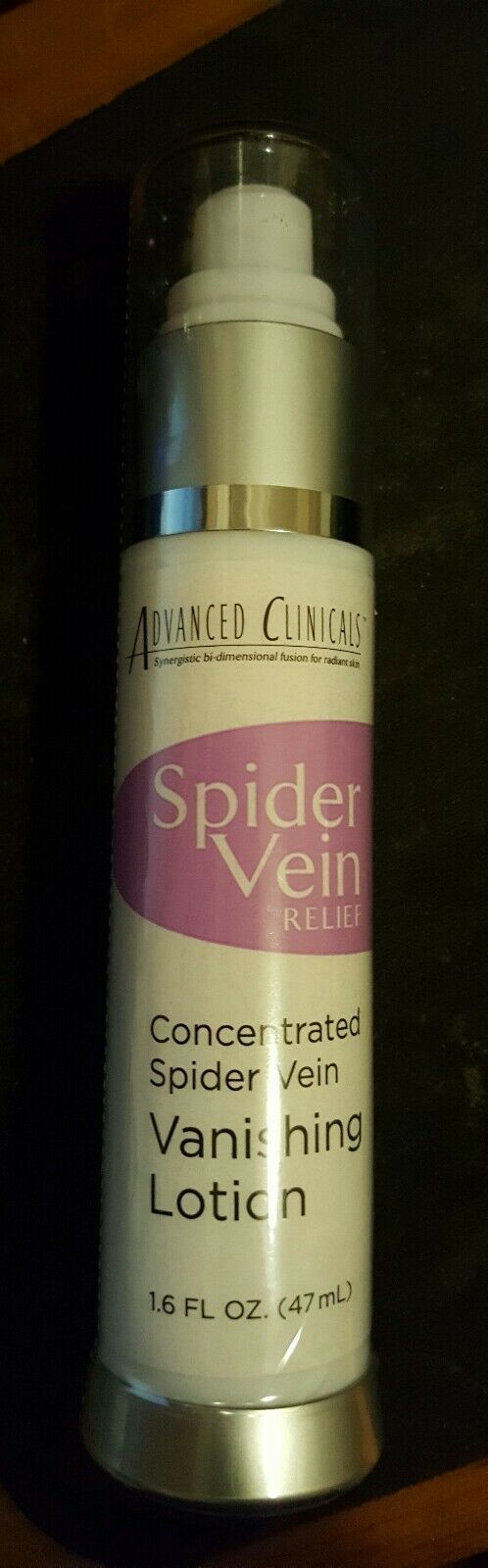 ADVANCED CLINICALS Spider Vein Relief Vanishing Lotion 1.6 fl oz