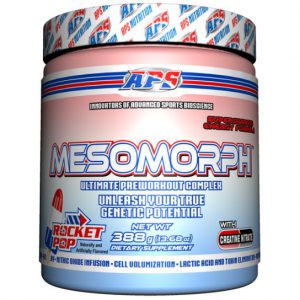APS Mesomorph Pre Workout DMAA FREE 25 servings ROCKET POP