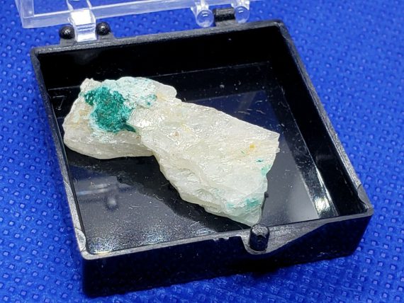 Beautiful Blue Spangolite specimen