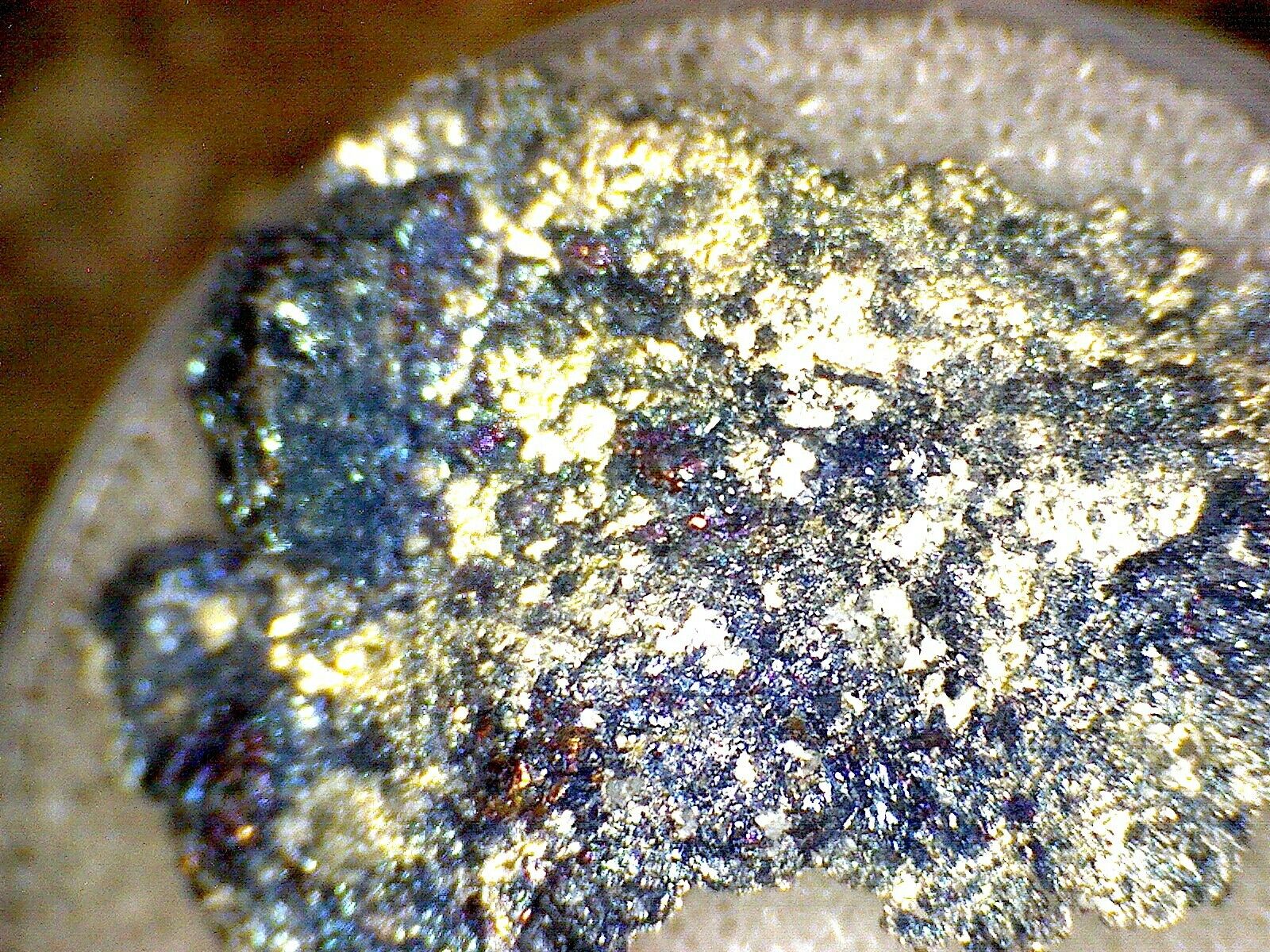 Beautiful Bornite w Silver specimen