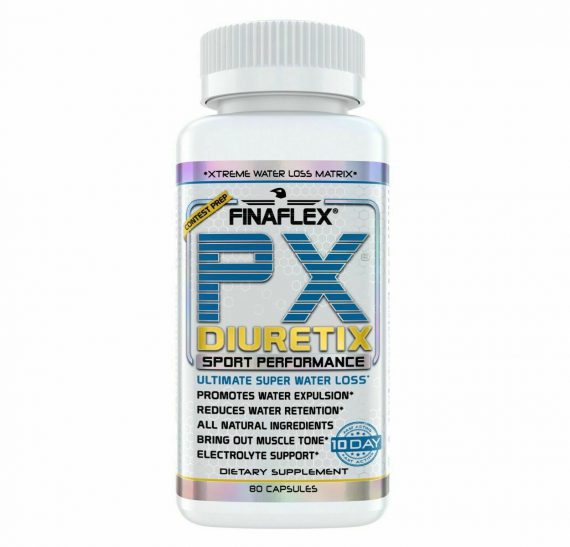 Finaflex PX Diuretix Diuretic Water Loss Definition - 80 caps Sport Performance