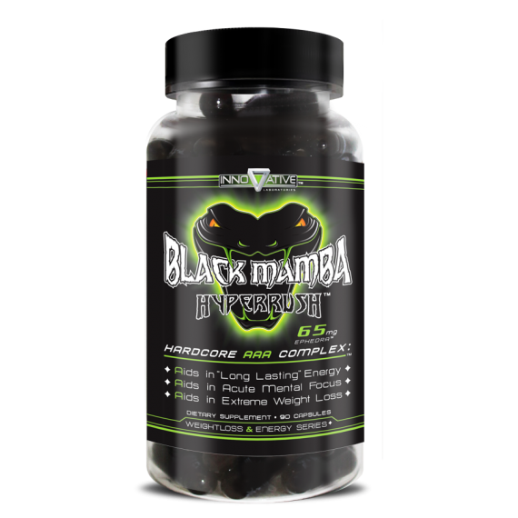 Innovative Labs Black Mamba Weight Loss with HyperRush 90 capsules