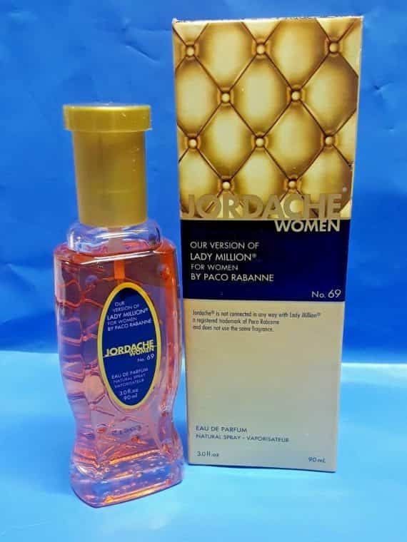 JORDACHE WOMEN Eau De Parfum #69 Our Version of LADY MILLION 3 fl oz