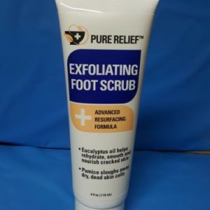 Pure Relief Exfoliating Foot Scrub  Advanced Resurfacing Formula 4oz