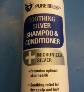 Pure Relief Soothing Silver Shampoo & Conditioner Micronized Silver 8floz NEW