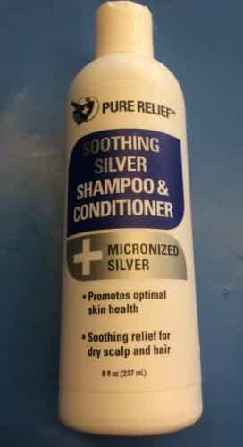 Pure Relief Soothing Silver Shampoo & Conditioner Micronized Silver 8floz NEW