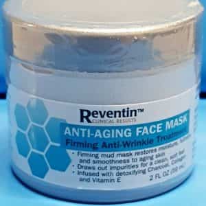 Reventin Clinical Results ANTI-AGING FACE MASK Firming Anti-Wrinkle Treatmnt 2oz