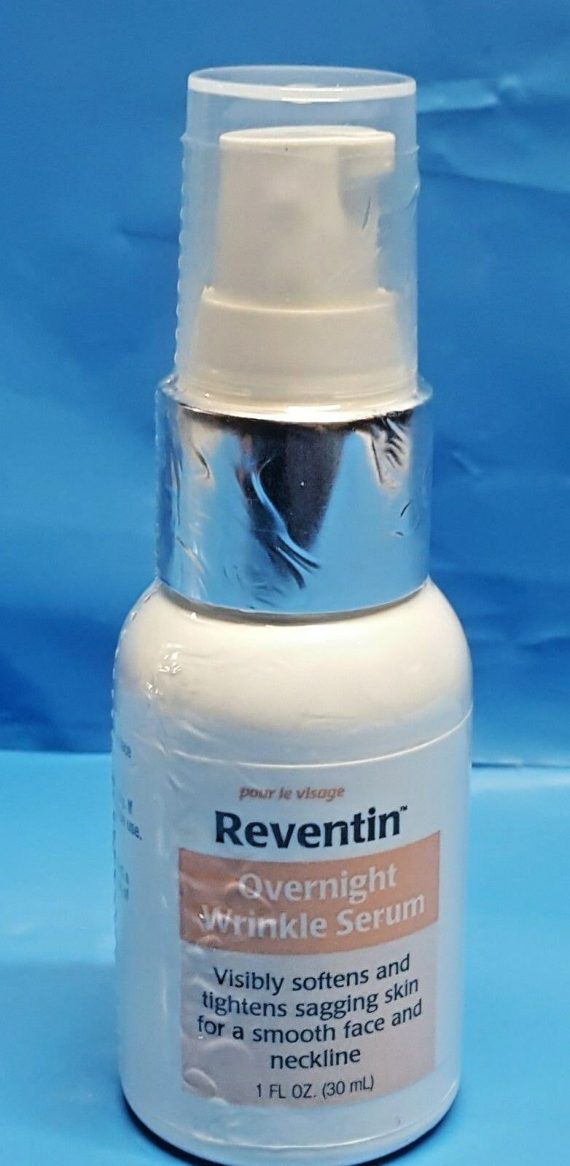 Reventin Overnight Wrinkle Serum 1 fl oz Face Neck Sagging Skin