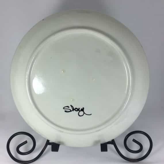 disney-dopey-artist-signed-ceramic-plate