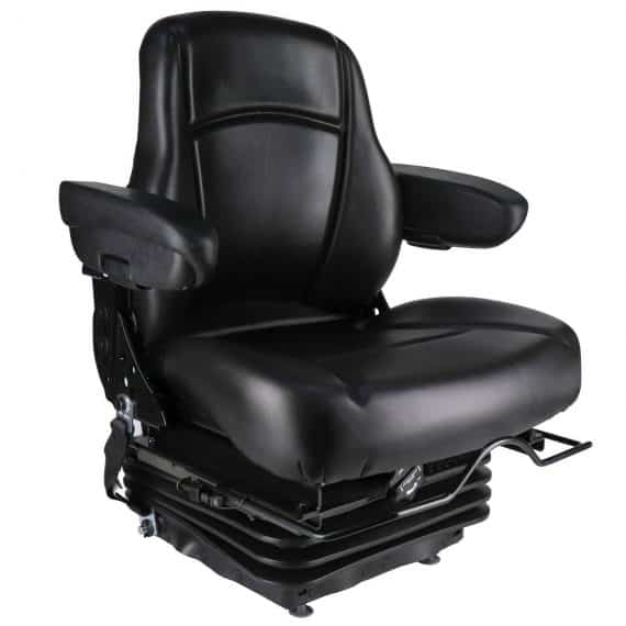 CASE Mid Back Seat, Black Vinyl Seat, w/ Mechanical Suspension S8302273