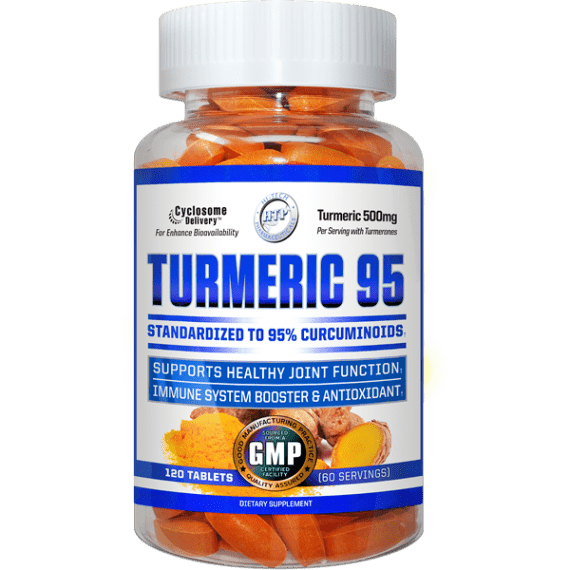 HiTech Pharmaceuticals Turmeric 95 Antioxidant Joint Function Immune Boost 120ct