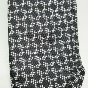 Lord&Taylor Metropolitan Black/White Silk Necktie