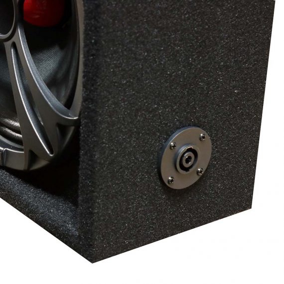 QPower Loaded Chuchero (2) 10" speakers & (2) SuperZTweeters Boxed-QCHERO10