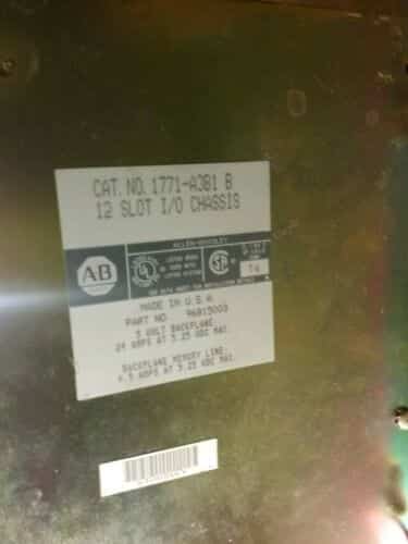 allen-bradley-plc5-20-rack-1771-a3b1-b-plc-12-slot-chassis-i-o-cards-968150003