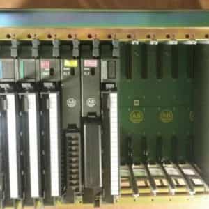 Allen-Bradley PLC5/20 Rack 1771-A3B1 B PLC 12 Slot Chassis & I/O Cards 968150003