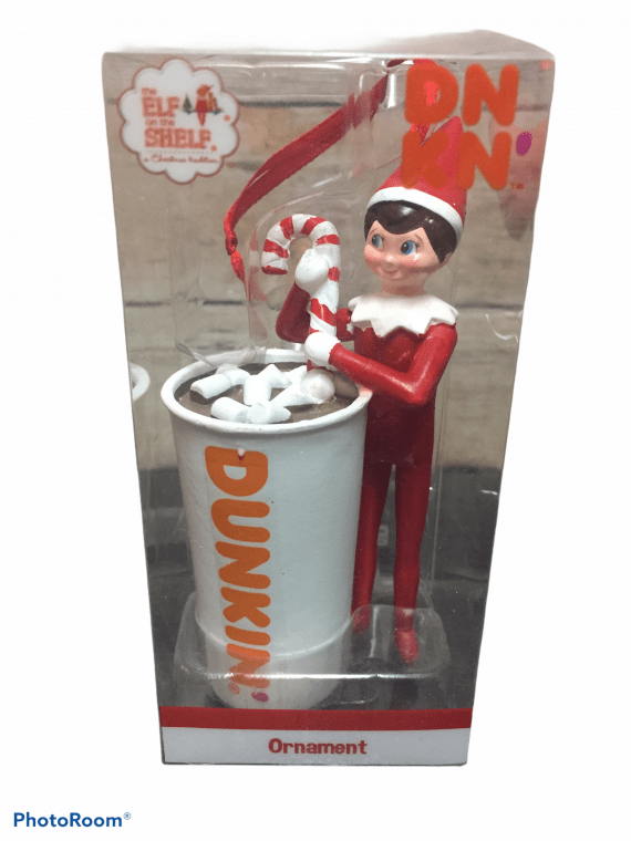 Dunkin Donuts Boy Elf Hot Chocolate Ornament