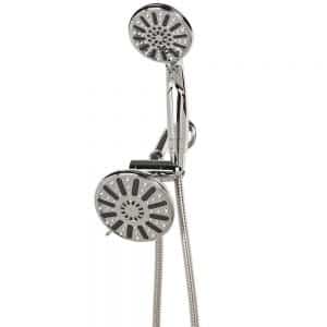 Glacier Bay 1003 103 711 6-spray 5 in. Dual Shower Head and Handheld Shower Head in Chrome