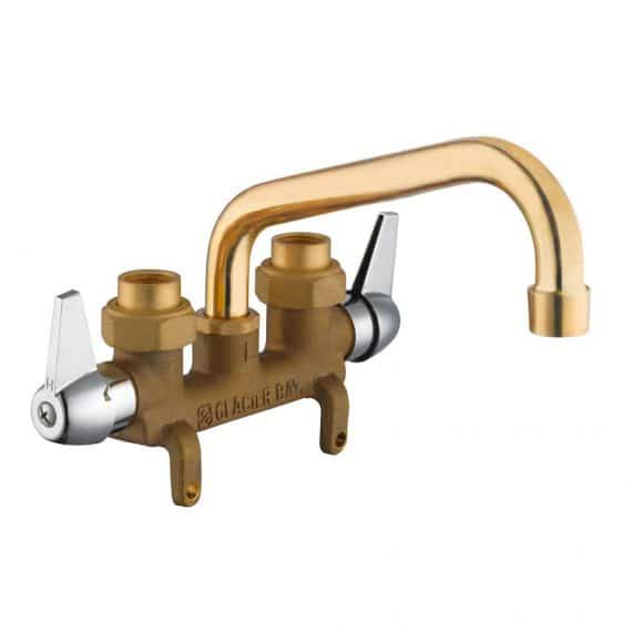 Glacier Bay 238 178 2-Handle Laundry Faucet in Rough Brass