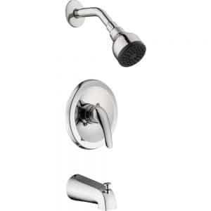 Glacier Bay Aragon 1002 831 909 Single-Handle 1-Spray Tub and Shower Faucet in Chrome