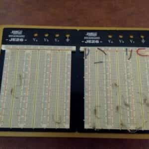 Lot of Jameco Breadboard JE26 dual mounted boards