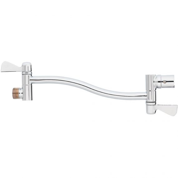 Glacier Bay 889 672 Swing-Style Shower Arm in Chrome