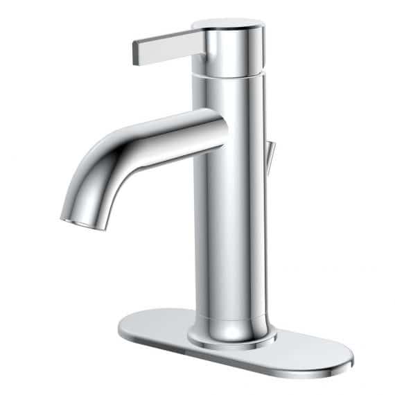 Glacier Bay Ryden 1005 492 729 Single Hole Single-Handle Bathroom Faucet in Chrome