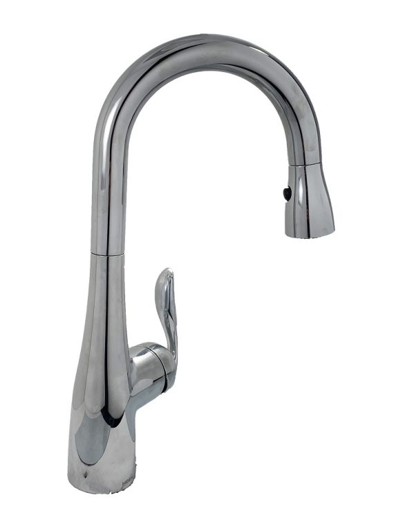Moen Arbor - 5995 - Single-Handle Pull-Down Sprayer Bar Faucet with Reflex and Power Clean in Chrome