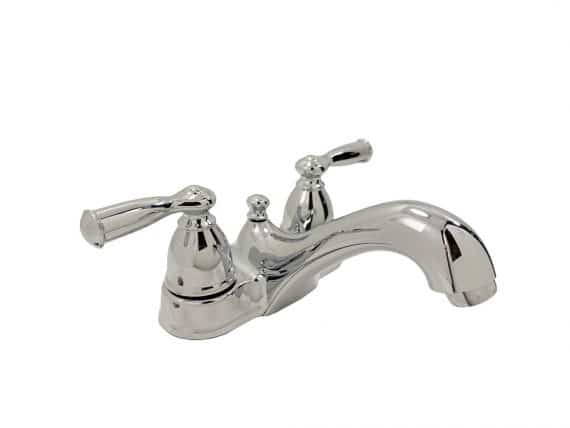 Moen Banbury WS84912 4 in. Center Set Dual-Handle Bathroom Faucet (Pack of Two)
