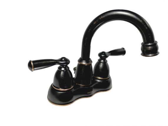 Moen Banbury-WS84913BRB-2-Handle High-Arc Bathroom Faucet